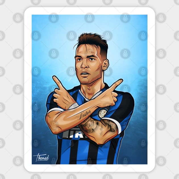 LAUTARO MARTINEZ COMICS Sticker by Jey13